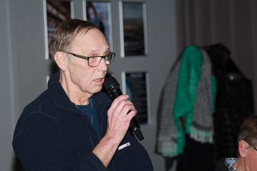 Formanden Bjarne Balodis Olsen aflægger bestyrelsens beretning