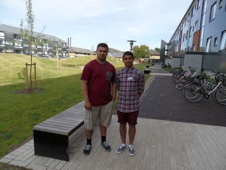 Demaig Murina formand for ungerådet og 17 årige Patrick Raagaard